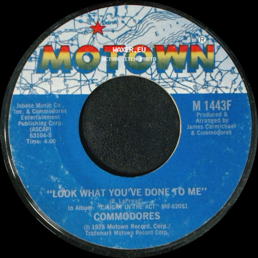 Commodores - Look What You've Done To Me / Three Times A Lady side A