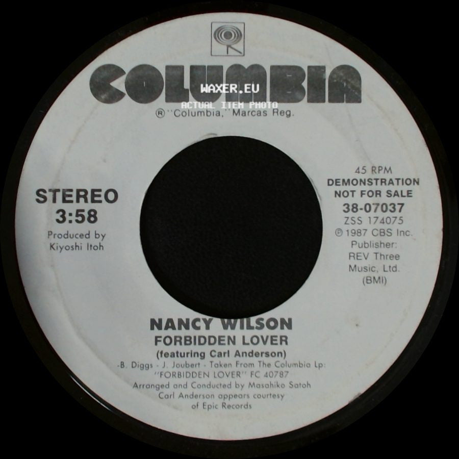 Nancy Wilson - Forbidden Lover / Forbidden Lover side A