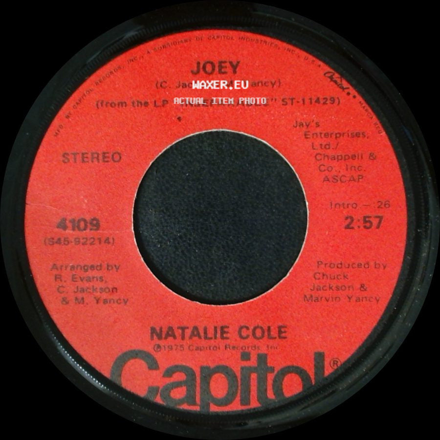 Natalie Cole - This Will Be / Joey side B