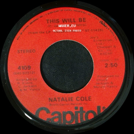 Natalie Cole - Joey / This Will Be side B