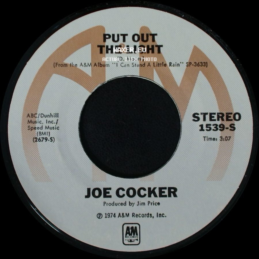 Joe Cocker - If I Love You / Put Out The Light side B