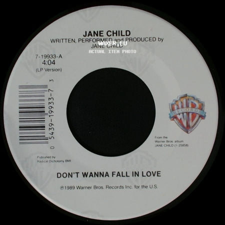 Jane Child - Don't Wanna Fall In Love / World Lullabye side A