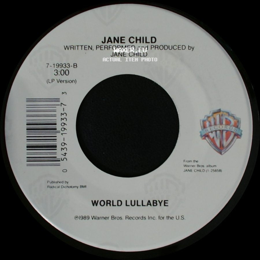 Jane Child - Don't Wanna Fall In Love / World Lullabye side B