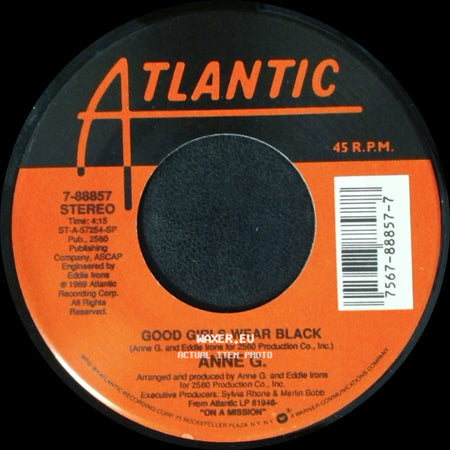Anne G. - Heart Donor / Good Girls Wear Black side B