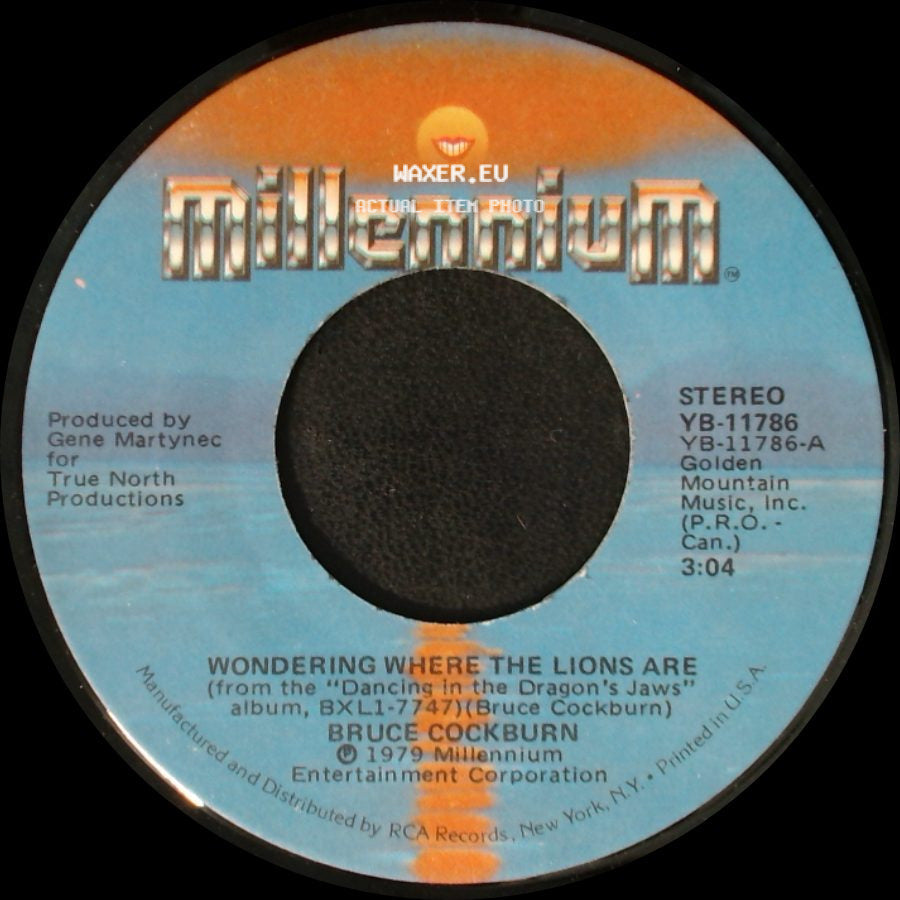Bruce Cockburn - After The Rain / Wondering Where The Lions Are side B