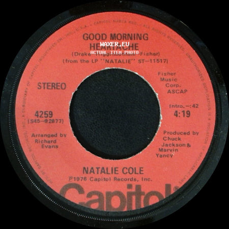 Natalie Cole - Sophisticated Lady / Good Morning Heartache side B