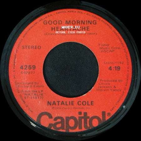 Natalie Cole - Sophisticated Lady (She's A Different Lady) / Good Morning Heartache side B