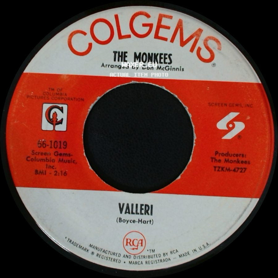 The Monkees - Valleri / Tapioca Tundra side A