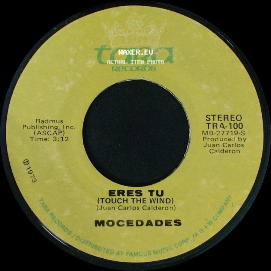 Mocedades - Eres Tu (Touch The Wind) / Touch The Wind (Eres Tu) side A