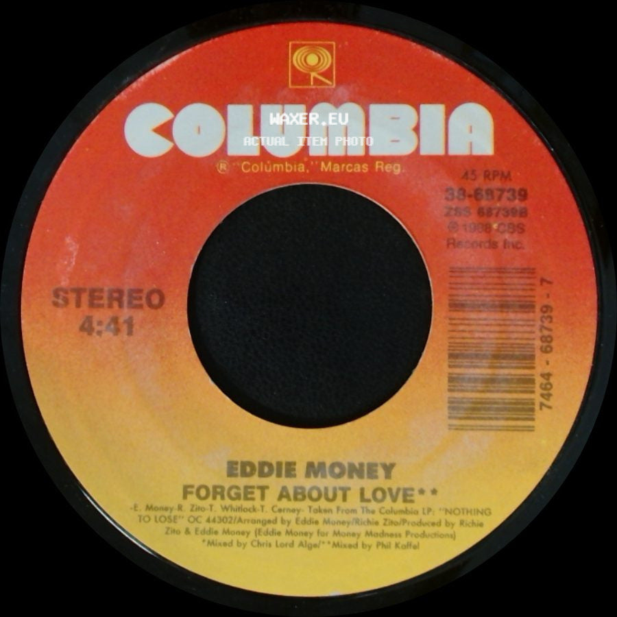 Eddie Money - Let Me In / Forget About Love side B