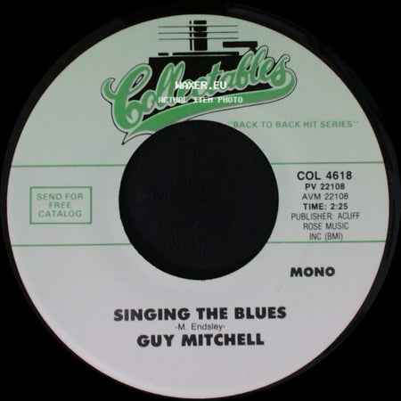 Guy Mitchell - Heartaches By The Number / Singing The Blues side B