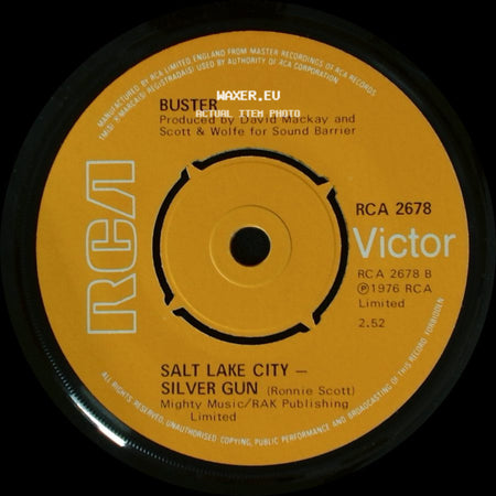 Buster - Sunday / Salt Lake City - Silver Gun side B