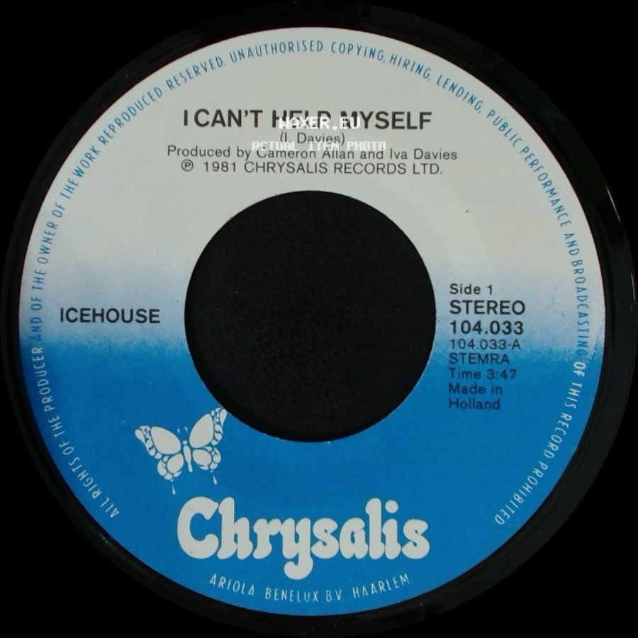 Icehouse - I Can't Help Myself / Fatman side A