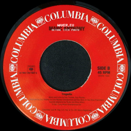 Marc Anthony - Tragedy / Tragedia side B