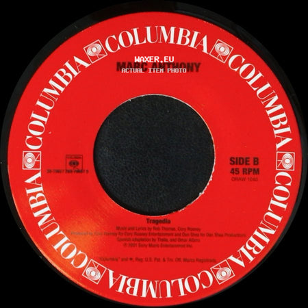 Marc Anthony - Tragedy / Tragedia side B