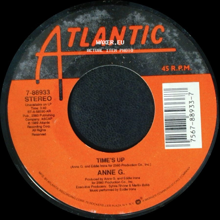 Anne G. - Time's Up / If She Knew side A