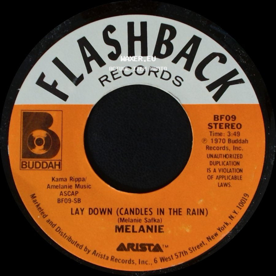 Melanie - Lay Down (Candles In The Rain) / What Have They Done To My Song, Ma side A