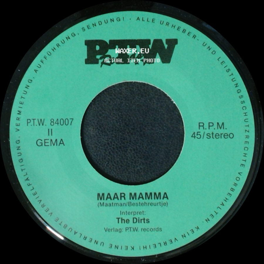 The Dirts - Jou. / Maar Mamma side B