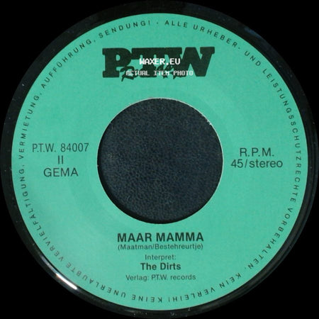 The Dirts - Jou. / Maar Mamma side B