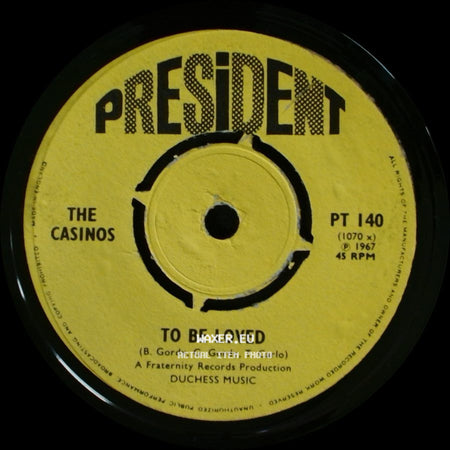 The Casinos - To Be Loved / Tailor Made side A