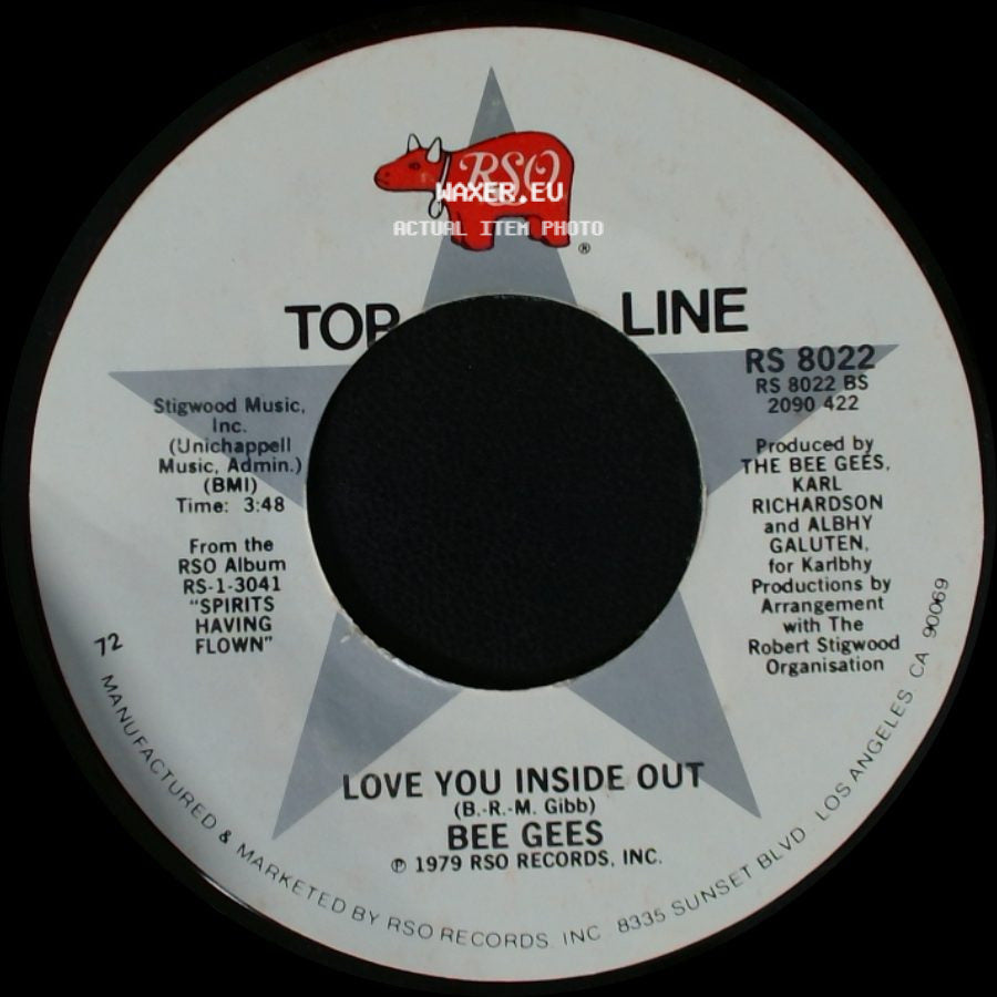 Bee Gees - Love You Inside Out / Tragedy side A