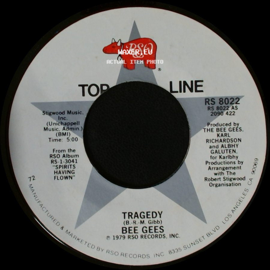 Bee Gees - Love You Inside Out / Tragedy side B