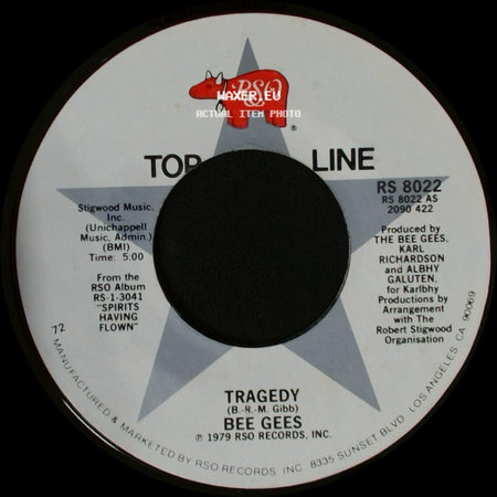 Bee Gees - Love You Inside Out / Tragedy side B