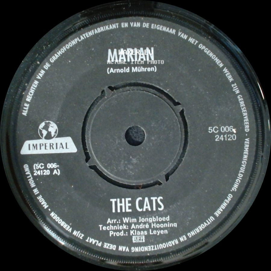 The Cats - Marian / Somewhere Up There side A