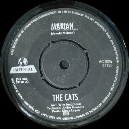 The Cats - Marian / Somewhere Up There side A