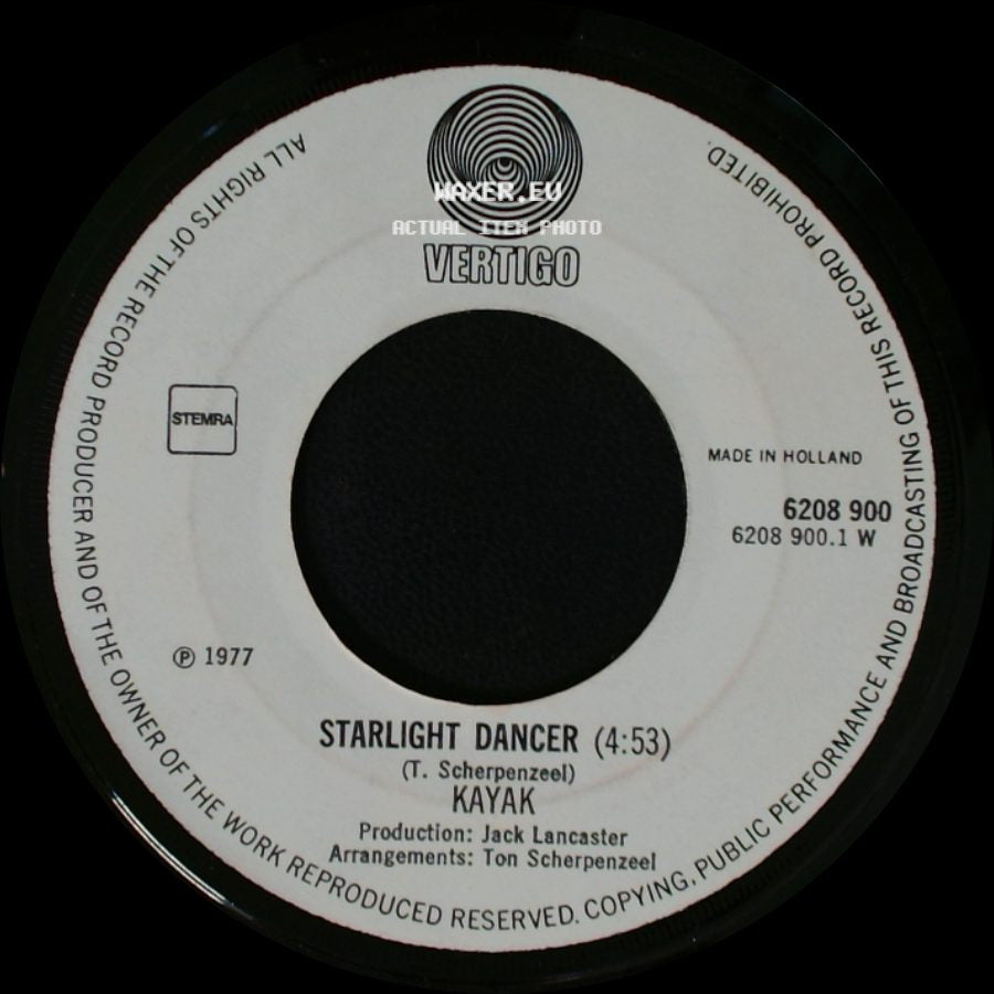 Kayak - Irene (4:20) / Starlight Dancer side B