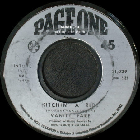 Vanity Fare - Hitchin' A Ride / Man Child side A