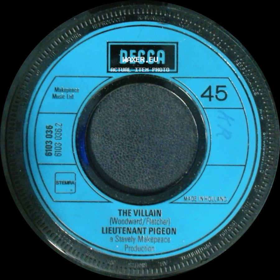Lieutenant Pigeon - The Villain / Mouldy Old Dough side A