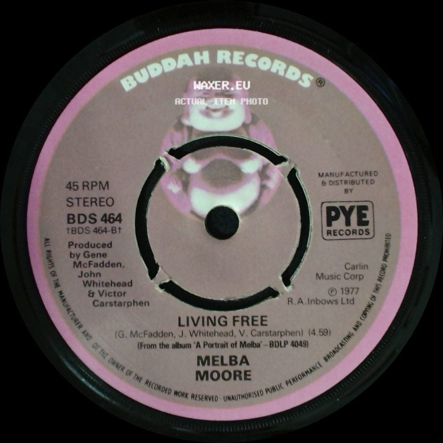 Melba Moore - Living Free / Standing Right Here side A