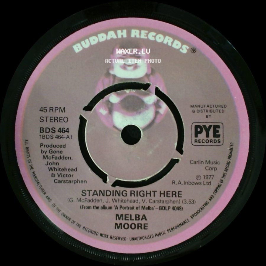 Melba Moore - Living Free / Standing Right Here side B