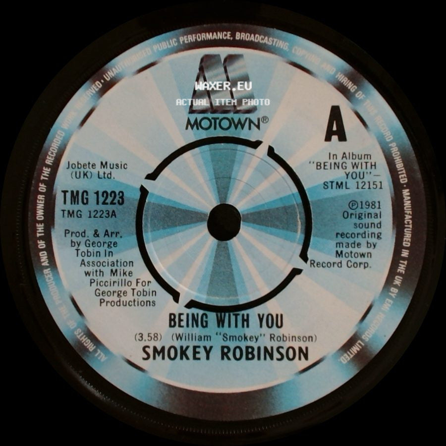 Smokey Robinson - What's In Your Life For Me / Being With You side B