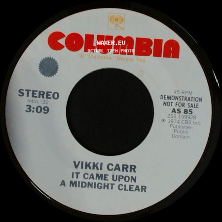 Vikki Carr - It Came Upon A Midnight Clear / Wind Me Up side A