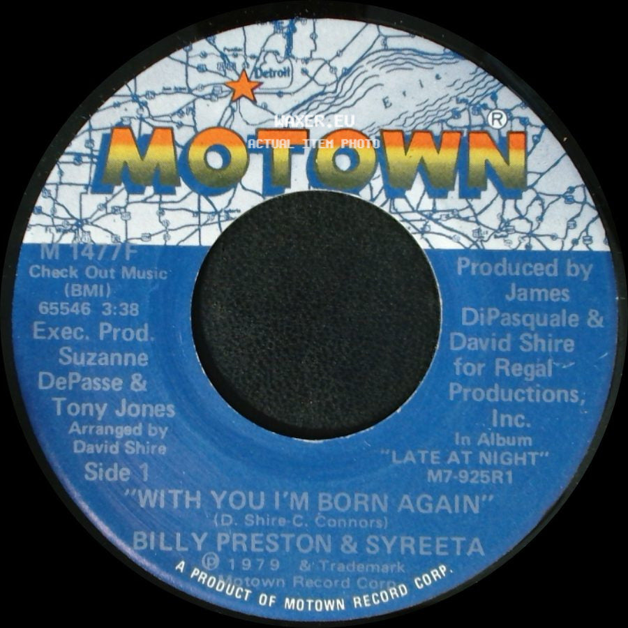 Billy Preston & Syreeta / Billy Preston - With You I'm Born Again / All I Wanted Was You side A