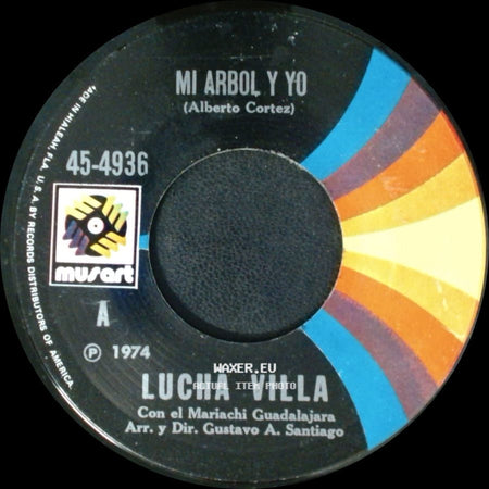 Lucha Villa - Tu Sigues Siendo El Mismo / Mi Arbol Y Yo side B