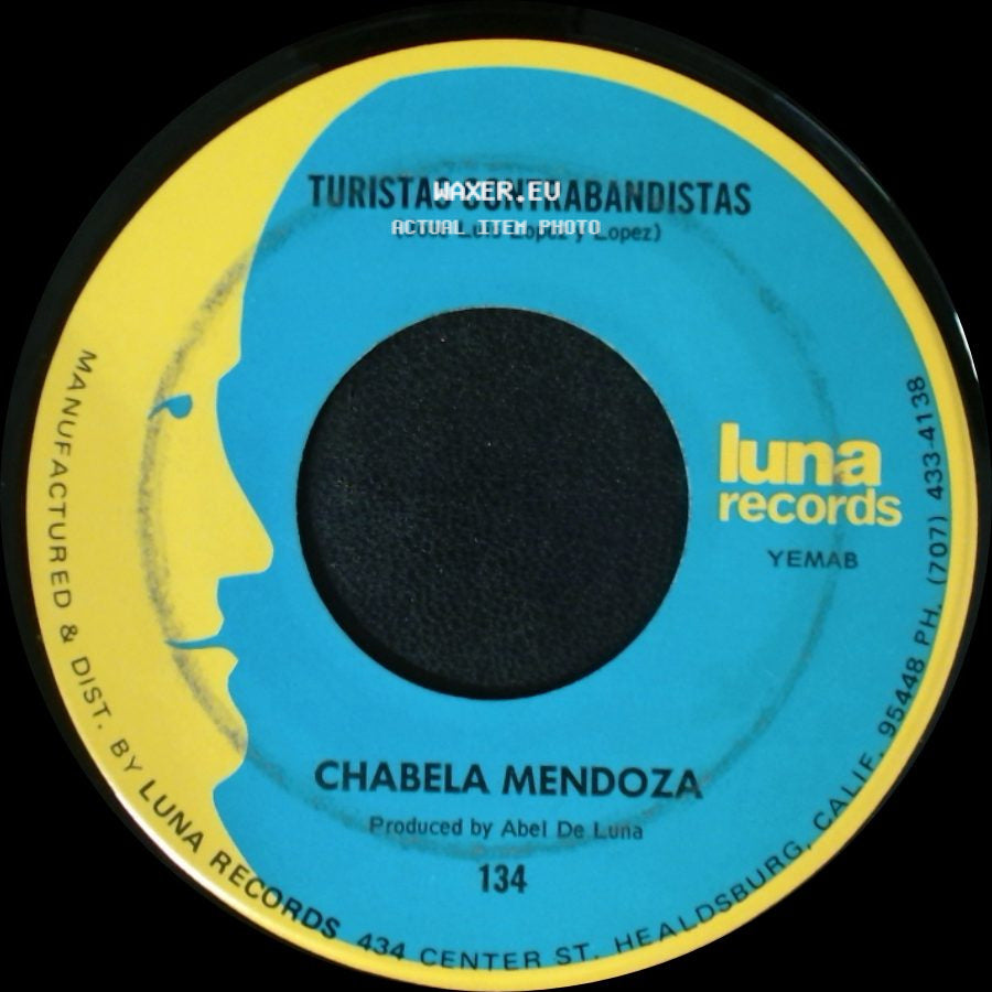 Chabela Mendoza - Turistas Contrabandistas / Prenda Querida side A