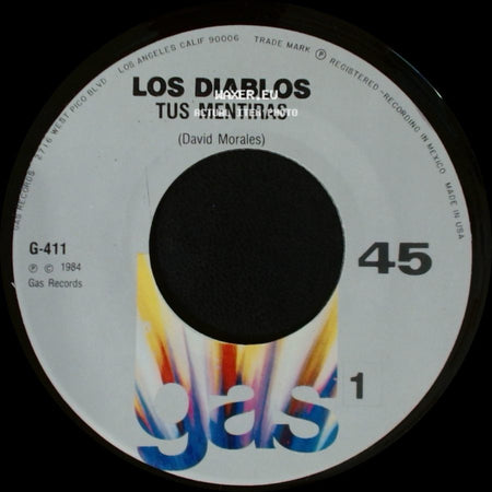 Los Diablos - Tus Mentiras / Si Es Pecado, Es Por Amor side A