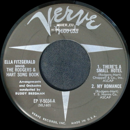 Ella Fitzgerald - The Rodgers & Hart Song Book / The Rodgers & Hart Song Book side B
