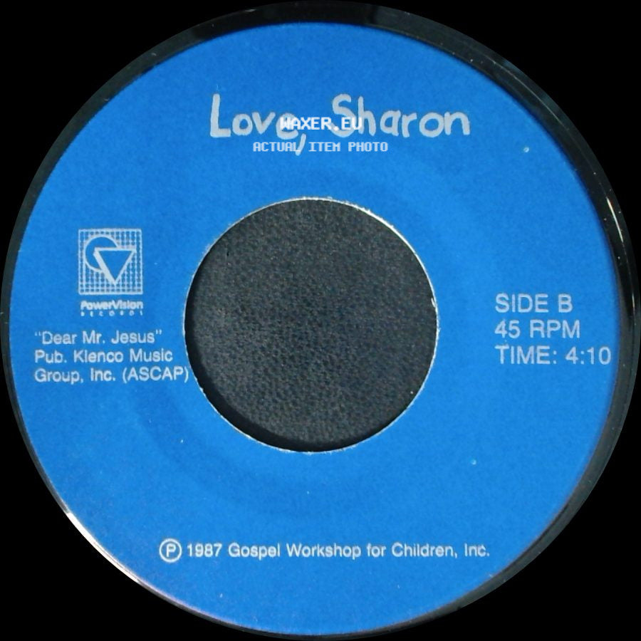 Powersource - Dear Mr. Jesus / Love, Sharon side B