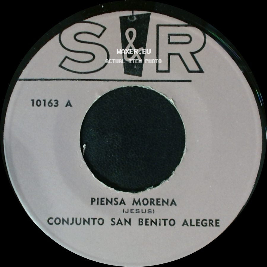 Conjunto San Benito Alegre - Piensa Morena / Que Mi Negra side A