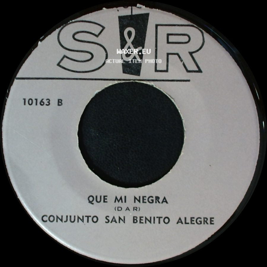 Conjunto San Benito Alegre - Que Mi Negra / Piensa Morena side A