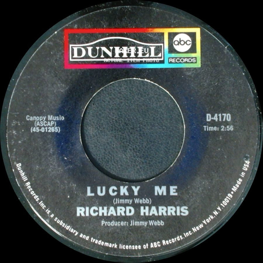 Richard Harris - The Yard Went On Forever / Lucky Me side B
