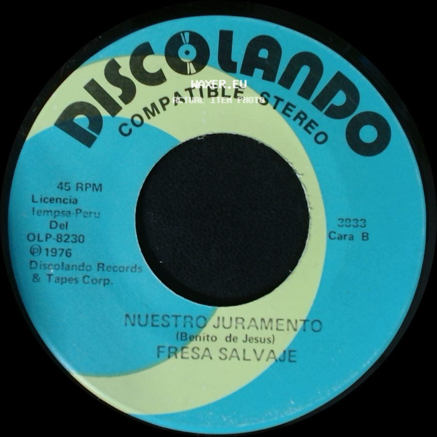 Fresa Salvaje - Muneca Llorona / Nuestro Juramento side B