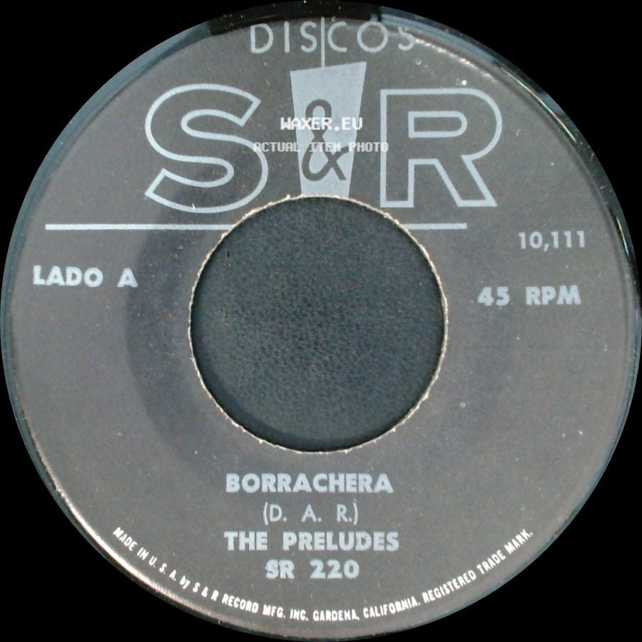 The Preludes - Borrachera / Perfidia side A