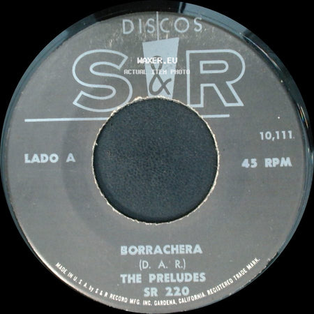 The Preludes - Borrachera / Perfidia side A