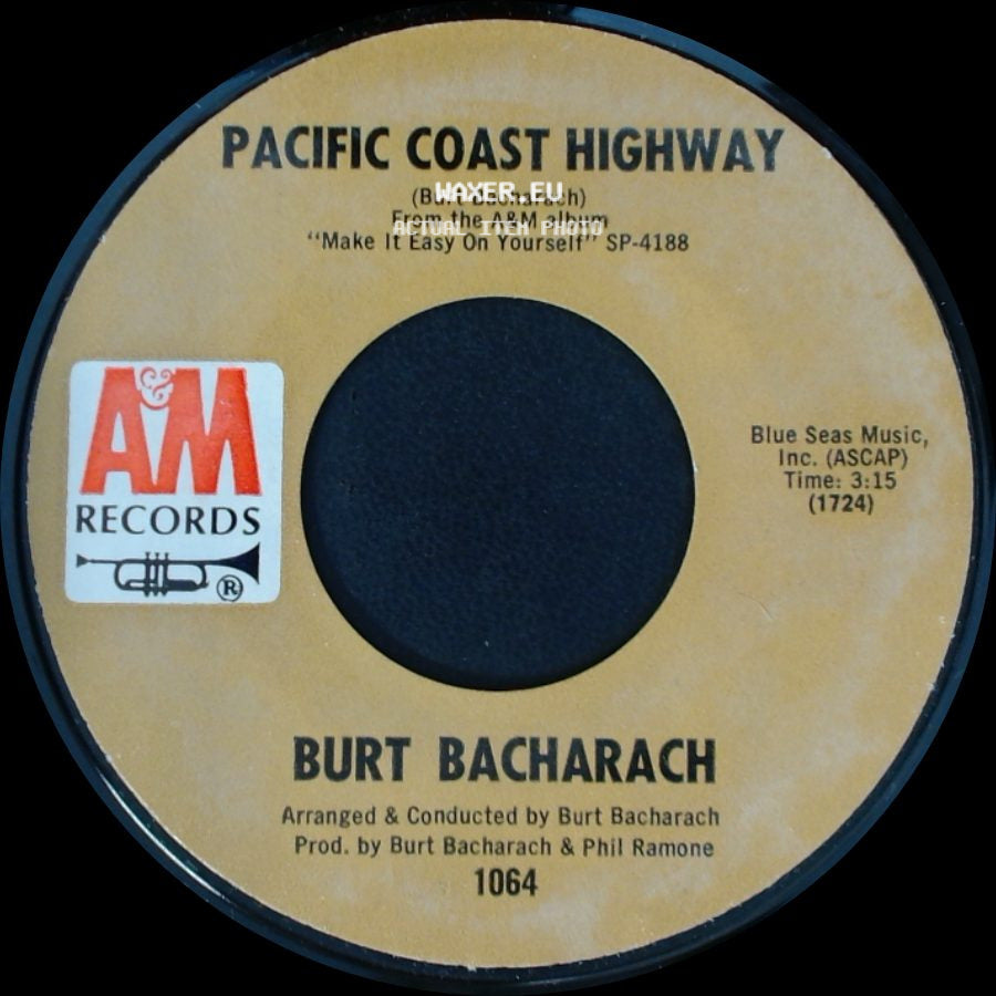 Burt Bacharach - Pacific Coast Highway / Pacific Coast Highway side A