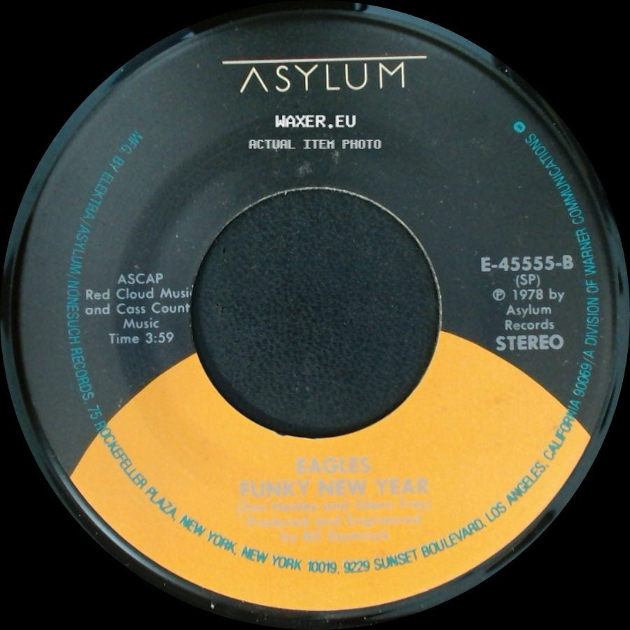Eagles - Funky New Year / Please Come Home For Christmas side A